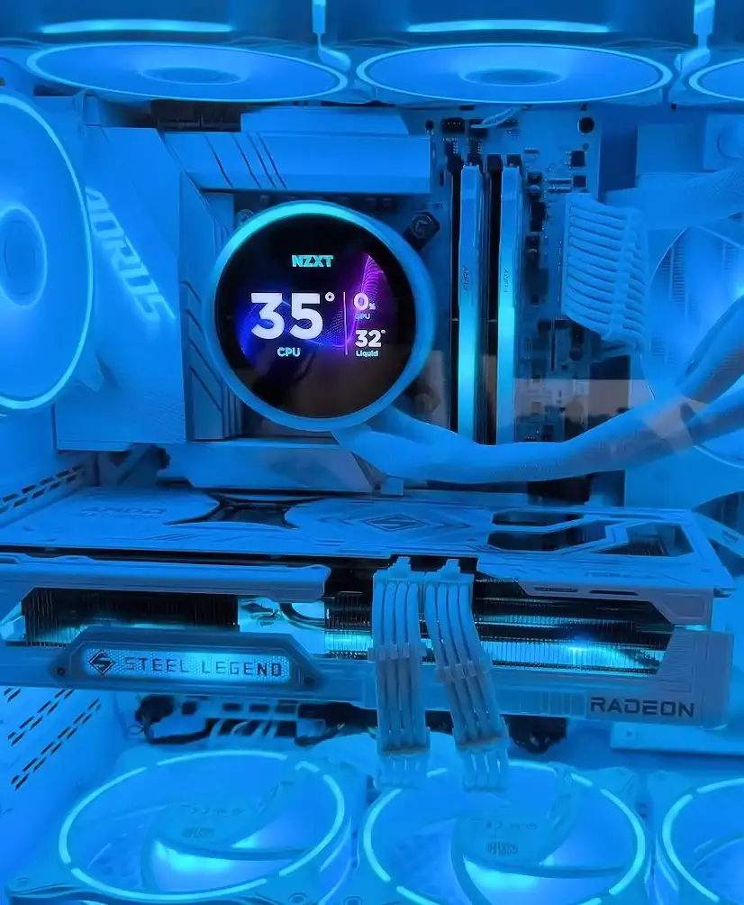Montaje Refrigeración Líquida NZXT Gaming PC Lozoyuela Montaje Refrigeración Líquida NZXT Gaming PC Lozoyuela